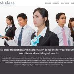 First-Class website design multi-lingual