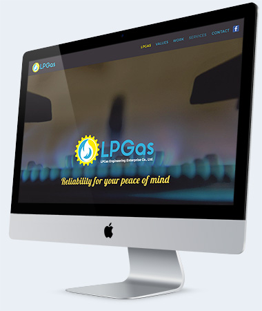 One Page Web Design Cambodia LPGas