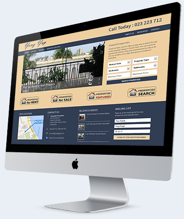 Website Development Real Estate Agent Phnom Penh