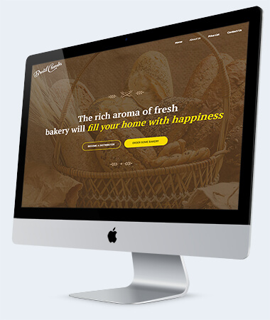 Website Bakery Food Related Business