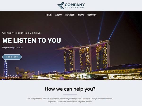 General Business Website Design Cambodia