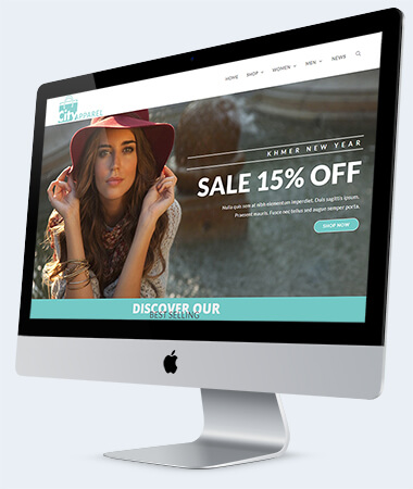 Website Design Retail Shop Only $199